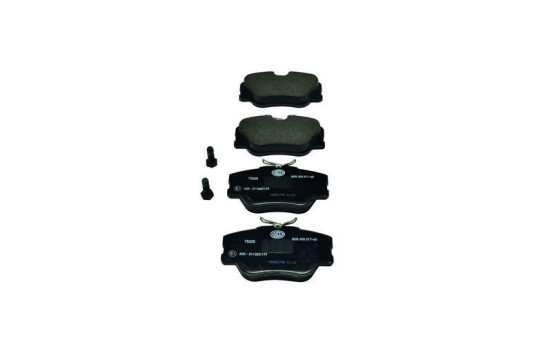 Kit de plaquettes de frein, frein à disque 8DB 355 017-601 Hella