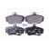 Kit de plaquettes de frein, frein à disque 8DB 355 017-921 Hella