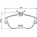 Kit de plaquettes de frein, frein à disque 8DB 355 018-001 Hella, Vignette 4