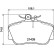 Kit de plaquettes de frein, frein à disque 8DB 355 018-041 Hella, Vignette 4
