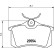 Kit de plaquettes de frein, frein à disque 8DB 355 018-111 Hella