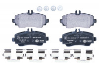 Kit de plaquettes de frein, frein à disque 8DB 355 018-311 Hella