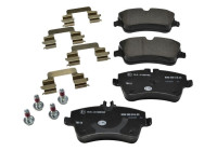 Kit de plaquettes de frein, frein à disque 8DB 355 018-351 Hella