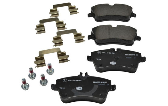 Kit de plaquettes de frein, frein à disque 8DB 355 018-351 Hella