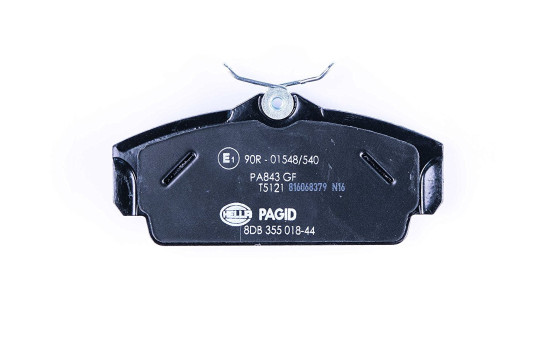 Kit de plaquettes de frein, frein à disque 8DB 355 018-441 Hella, Image 2