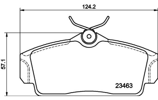 Kit de plaquettes de frein, frein à disque 8DB 355 018-441 Hella, Image 7
