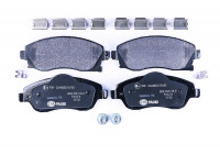 Kit de plaquettes de frein, frein à disque 8DB 355 018-511 Hella