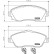 Kit de plaquettes de frein, frein à disque 8DB 355 018-511 Hella, Vignette 4