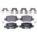 Kit de plaquettes de frein, frein à disque 8DB 355 018-531 Hella
