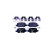 Kit de plaquettes de frein, frein à disque 8DB 355 018-531 Hella, Vignette 2