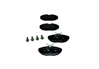 Kit de plaquettes de frein, frein à disque 8DB 355 018-561 Hella