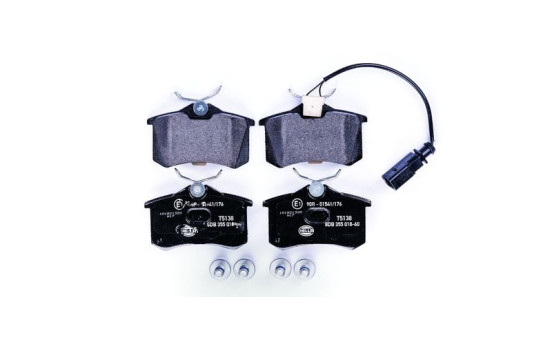 Kit de plaquettes de frein, frein à disque 8DB 355 018-601 Hella, Image 4