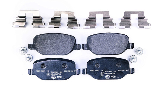 Kit de plaquettes de frein, frein à disque 8DB 355 018-771 Hella