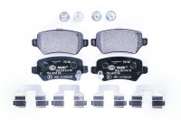Kit de plaquettes de frein, frein à disque 8DB 355 018-781 Hella