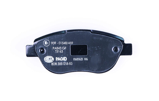 Kit de plaquettes de frein, frein à disque 8DB 355 018-831 Hella, Image 2