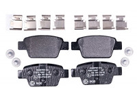 Kit de plaquettes de frein, frein à disque 8DB 355 018-851 Hella