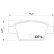 Kit de plaquettes de frein, frein à disque 8DB 355 018-851 Hella, Vignette 7