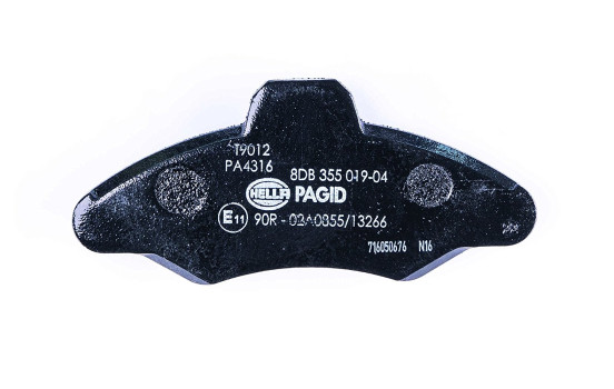 Kit de plaquettes de frein, frein à disque 8DB 355 019-041 Hella, Image 2