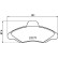 Kit de plaquettes de frein, frein à disque 8DB 355 019-041 Hella, Vignette 7