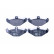 Kit de plaquettes de frein, frein à disque 8DB 355 019-191 Hella
