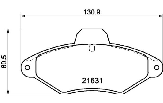 Kit de plaquettes de frein, frein à disque 8DB 355 019-201 Hella, Image 7