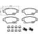 Kit de plaquettes de frein, frein à disque 8DB 355 019-271 Hella, Vignette 7