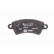 Kit de plaquettes de frein, frein à disque 8DB 355 019-341 Hella, Vignette 2