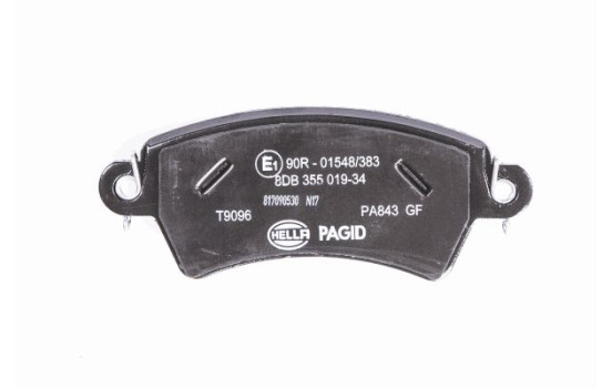 Kit de plaquettes de frein, frein à disque 8DB 355 019-341 Hella, Image 2