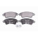 Kit de plaquettes de frein, frein à disque 8DB 355 019-341 Hella