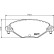 Kit de plaquettes de frein, frein à disque 8DB 355 019-411 Hella, Vignette 7