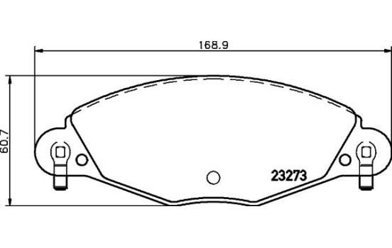 Kit de plaquettes de frein, frein à disque 8DB 355 019-421 Hella, Image 7