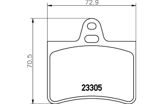Kit de plaquettes de frein, frein à disque 8DB 355 019-441 Hella, Image 7