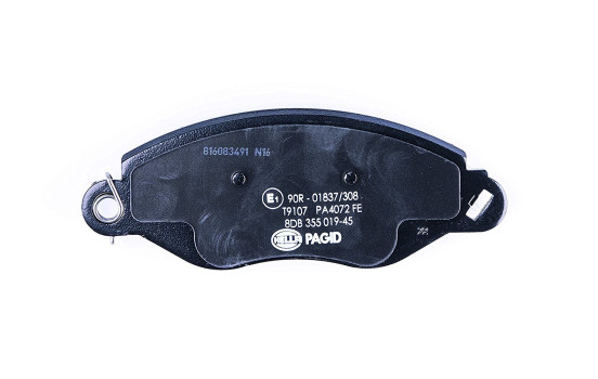 Kit de plaquettes de frein, frein à disque 8DB 355 019-451 Hella, Image 2