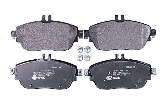 Kit de plaquettes de frein, frein à disque 8DB 355 019-721 Hella