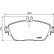 Kit de plaquettes de frein, frein à disque 8DB 355 019-721 Hella, Vignette 7