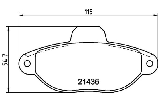 Kit de plaquettes de frein, frein à disque 8DB 355 019-931 Hella, Image 7