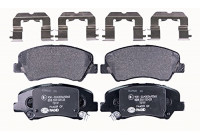 Kit de plaquettes de frein, frein à disque 8DB 355 020-231 Hella