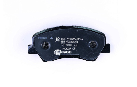 Kit de plaquettes de frein, frein à disque 8DB 355 020-231 Hella, Image 3