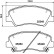 Kit de plaquettes de frein, frein à disque 8DB 355 020-231 Hella, Vignette 7