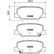 Kit de plaquettes de frein, frein à disque 8DB 355 020-291 Hella, Vignette 7