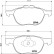 Kit de plaquettes de frein, frein à disque 8DB 355 020-411 Hella, Vignette 7