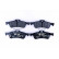 Kit de plaquettes de frein, frein à disque 8DB 355 020-501 Hella
