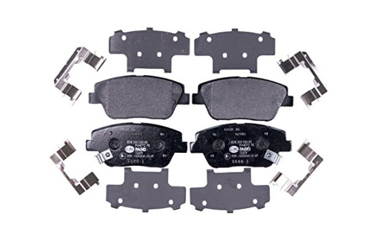 Kit de plaquettes de frein, frein à disque 8DB 355 020-551 Hella