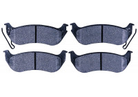 Kit de plaquettes de frein, frein à disque 8DB 355 020-631 Hella