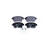 Kit de plaquettes de frein, frein à disque 8DB 355 020-641 Hella