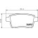 Kit de plaquettes de frein, frein à disque 8DB 355 020-641 Hella, Vignette 4