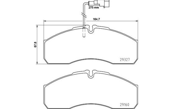 Kit de plaquettes de frein, frein à disque 8DB 355 020-711 Hella, Image 7