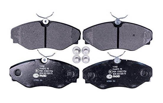Kit de plaquettes de frein, frein à disque 8DB 355 020-731 Hella