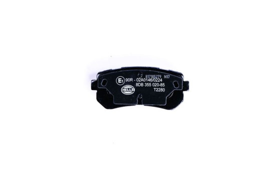 Kit de plaquettes de frein, frein à disque 8DB 355 020-851 Hella, Image 2