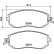 Kit de plaquettes de frein, frein à disque 8DB 355 020-891 Hella, Vignette 7